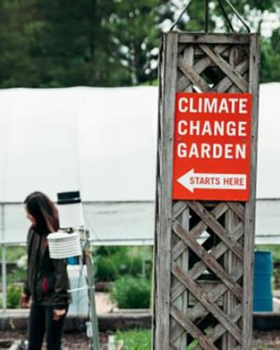 climate change garden